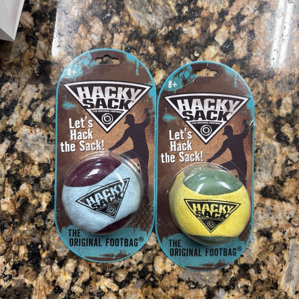 Hacky Sack By PlayMonster The Original Footbag LOT OF 2